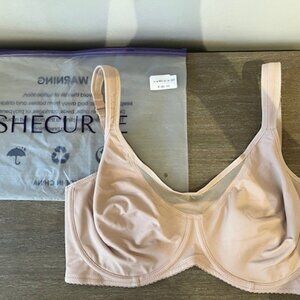 SHECURVE NUDE FULL COVERAGE BRA